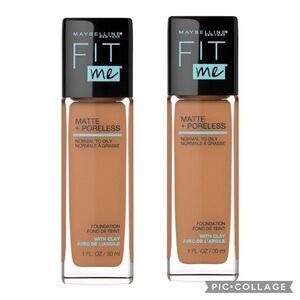 Lot of 2 335 Classic Tan Maybelline Fit Me Matte Foundation